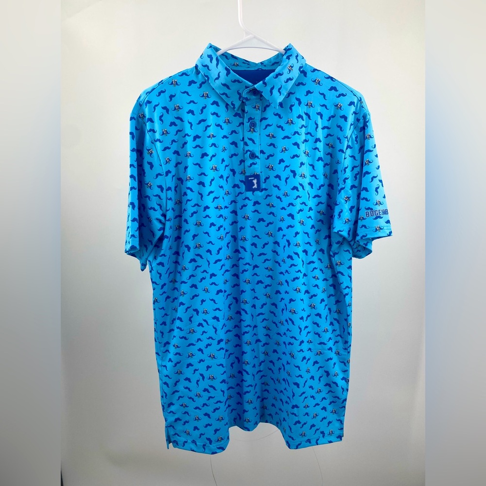 BogeyBros‎ short sleeve polo golf shirt, Size Medium